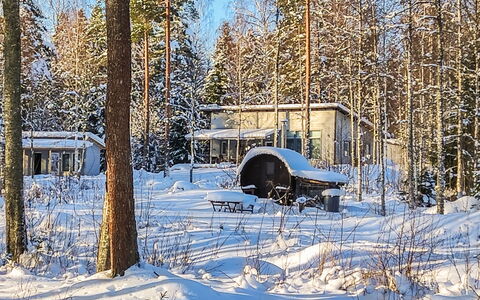 Annelinniemi: Furniture, Chair, Outdoor Furniture, Table, Wood, Outdoor Table, Kitchen & Dining Room Table, Shade, Garden, Umbrella