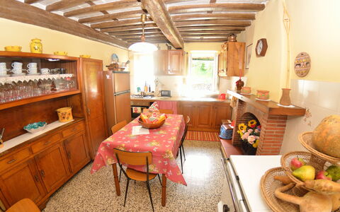 Casa Irene: Property, Room, Building, Furniture, Interior Design, Real Estate, House, Table, Home, Ceiling