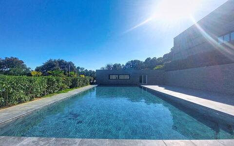 Porto Vecchio 123: Water, Swimming Pool, Composite Material, Water Feature, Reflection, Reflecting Pool, Design, Resort, Tile