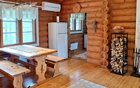 Haapaniemi, Cjoe020: Wood, Cottage, Log Cabin, Forest, Shed, Garden Buildings, Larch, Woodland, Wood Stain