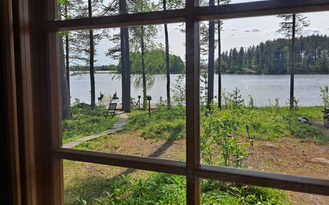 Haapaniemi, Cjoe020: Wood, Cottage, Log Cabin, Forest, Shed, Garden Buildings, Larch, Woodland, Wood Stain