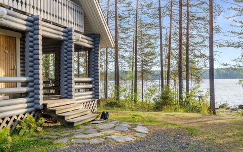 Kissankello: Cottage, Siding, Log Cabin, Reservoir, Garden Buildings, Sound, Larch, Porch
