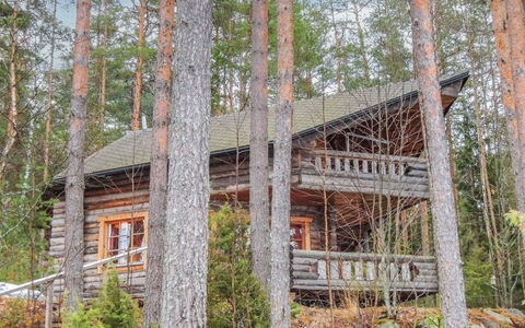 Mäntyniemi: Wood, Cottage, Log Cabin, Forest, Shed, Garden Buildings, Larch, Woodland, Wood Stain