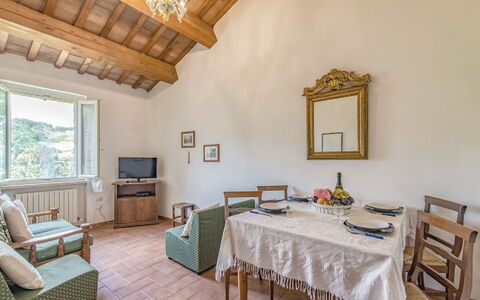 Ca Maggetti: Room, Property, Furniture, Building, Interior Design, House, Ceiling, Wall, Table, Floor