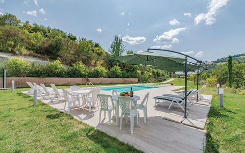 Ca Maggetti: Property, Real Estate, Natural Landscape, House, Estate, Residential Area, Building, Swimming Pool, Backyard, Home