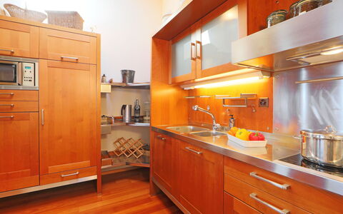 Sunset B 11: Countertop, Cabinetry, Building, Property, Furniture, Drawer, Kitchen Appliance, Kitchen, Kitchen Stove, Wood
