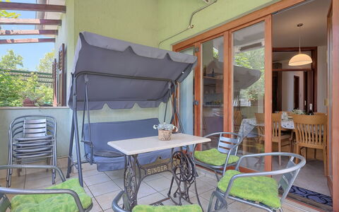 Corina: Property, Room, Interior Design, Furniture, Building, Real Estate, House, Porch, Home, Table
