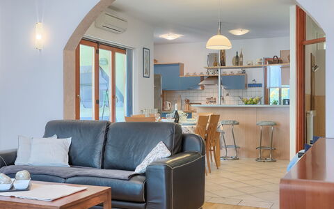 Corina: Table, Furniture, Couch, Property, Azure, Comfort, Interior Design, Wood, Studio Couch, Shade
