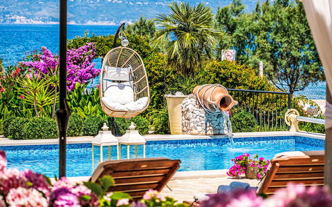 Villa Mutnik: Outdoor Furniture, Resort, Swimming Pool, Umbrella, Summer, Furniture, Leisure, Vacation, Sea, Eco Hotel