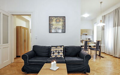 St. Giles 71.3: Living Room, Room, Furniture, Property, Interior Design, Floor, Wood Flooring, Laminate Flooring, Couch, Wall