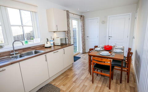 Devonvale Place: Kitchen Sink, Sink, Cabinetry, Property, Furniture, Tap, Countertop, Plumbing Fixture, Window, Table