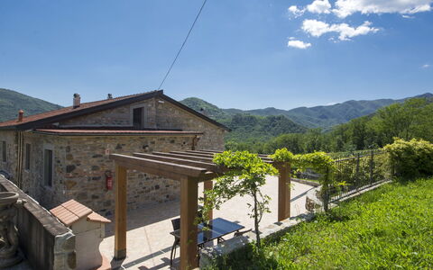 Cantiniere: Property, Mountain, Mountainous Landforms, House, Sky, Real Estate, Building, Cottage, Rural Area, Hill Station