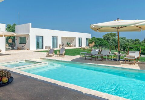 Villa Mira 57: Water, Sky, Plant, Property, Swimming Pool, Azure, Outdoor Furniture, Shade, Sunlounger, Chair