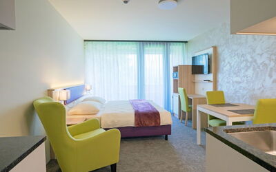 Accommodation:&nbsp;Wohnmotel 100.15