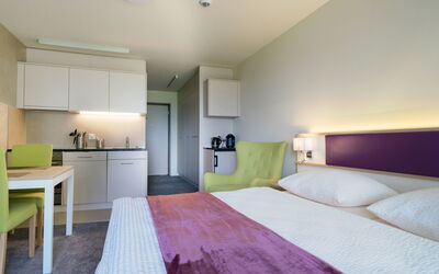 Accommodation:&nbsp;Wohnmotel 100.7