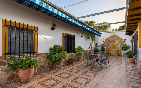 Villa San Vicente: Plant, Property, Building, Sky, Flowerpot, Window, Houseplant, Architecture, House, Interior Design