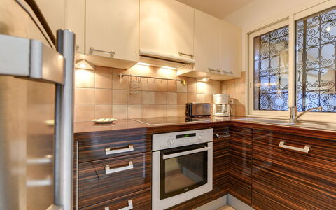 Marinas Beach: Property, Room, Furniture, Countertop, Cabinetry, Kitchen, Interior Design, Building, Floor, Real Estate