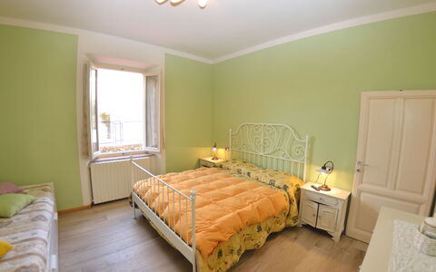 Borgo Di Zacco: Bedroom, Room, Bed, Furniture, Property, Bed Sheet, Floor, Bed Frame, Wall, Yellow