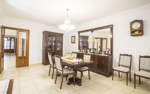Son Trobat: Property, Room, Furniture, Interior Design, Building, Dining Room, Real Estate, House, Table, Yellow