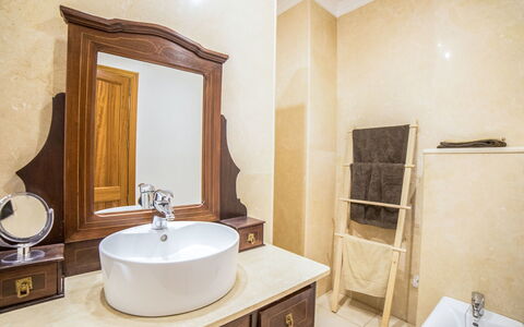 Son Trobat: Room, Bathroom, Property, Interior Design, Sink, Floor, Bathroom Cabinet, Furniture, Tile, Building