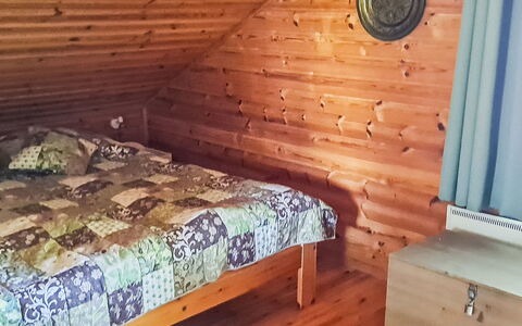 Kesäranta: Bedroom, Wood, Floor, Flooring, Bed, Bed Sheet, Bedding, Room, Interior Design, Bed Frame