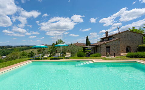 Villa Alba: Property, Swimming Pool, Real Estate, House, Sky, Estate, Building, Home, Water, Vacation