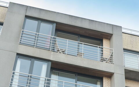 Bredene 730: Property, Building, Architecture, Facade, Real Estate, Apartment, House, Residential Area, Window, Balcony
