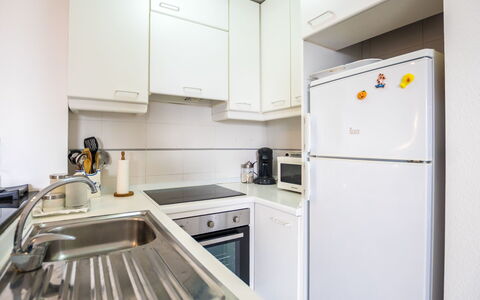 Vista al Mar: Property, Room, Major Appliance, Kitchen, Cabinetry, Furniture, Home Appliance, Real Estate, Building, Refrigerator