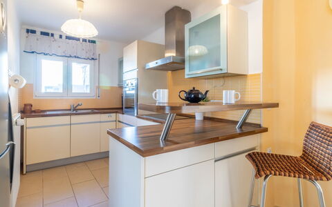 Bonica: Countertop, Room, Furniture, Property, Kitchen, Cabinetry, Interior Design, Building, Floor, Real Estate