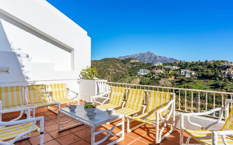 Mirador Ii: Property, Real Estate, Building, House, Furniture, Balcony, Yellow, Apartment, Room, Home
