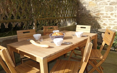 Dinard 189: Furniture, Table, Outdoor Table, Room, Property, Dining Room, Coffee Table, Kitchen & Dining Room Table, Chair, Wood