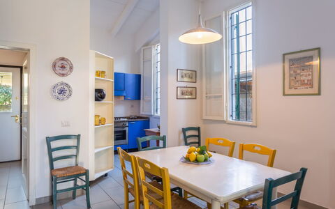 Anita: Room, Property, Dining Room, Furniture, Yellow, Interior Design, Building, Table, Ceiling, Floor