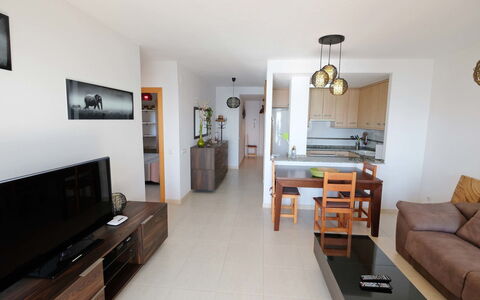 Ona de Mar: Room, Property, Interior Design, Living Room, Furniture, Building, House, Floor, Ceiling, Real Estate