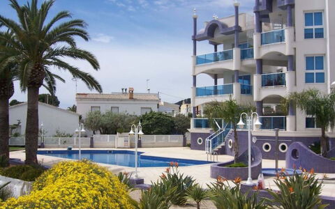 Playasol 1: Property, Building, Real Estate, Resort, Residential Area, Apartment, Town, Swimming Pool, Condominium, Vacation