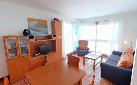 Playasol 1: Room, Furniture, Property, Building, Living Room, Interior Design, House, Floor, Table, Real Estate