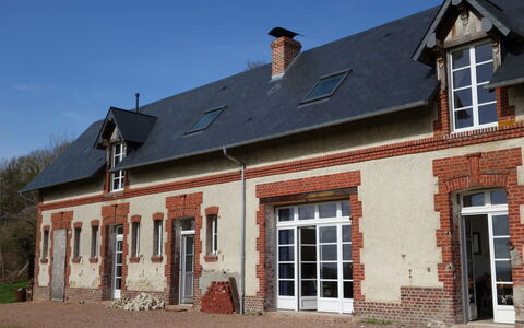 Les Écuries de Callenville: Home, Property, House, Building, Roof, Residential Area, Real Estate, Estate, Cottage, Farmhouse