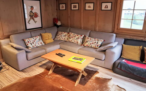 Feu de Joie: Brown, Couch, Table, Furniture, Picture Frame, Wood, Living Room, Studio Couch, Interior Design, Floor