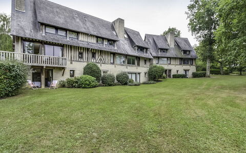 Les Hauts de Deauville: Property, House, Estate, Building, Grass, Home, Architecture, Real Estate, Lawn, Residential Area