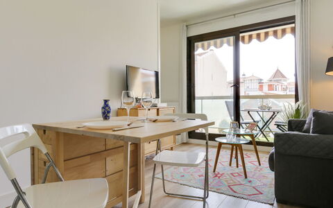 Sun Beach: Room, Furniture, Property, Interior Design, Table, Building, Dining Room, House, Chair, Real Estate