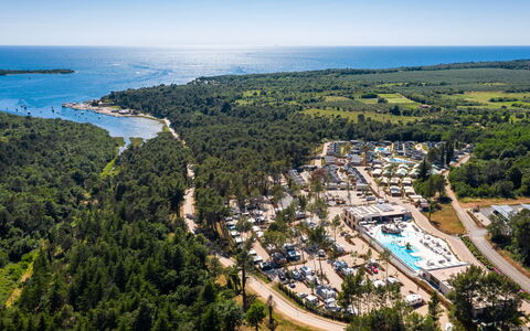 Poreč Tar 210: Landscape, Bird'S-Eye View, Aerial Photography, Coast, Bay, Tropics, Resort Town