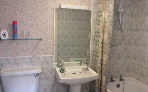 Craigton Cottage: Brown, Tap, Bathroom Sink, Plumbing Fixture, Sink, Property, Purple, Bathroom, Interior Design, Building