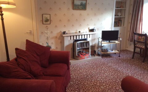 Craigton Cottage: Picture Frame, Furniture, Comfort, Wood, Couch, Lighting, Living Room, Lamp, Interior Design, Floor
