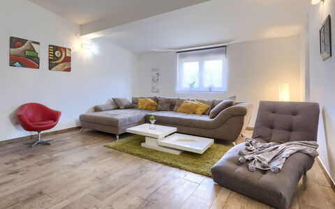 Alma: Furniture, Couch, Property, Comfort, Wood, Window, Interior Design, Flooring, Floor, Laminate Flooring