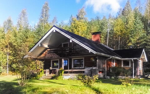 Saarijärvi: Wood, Cottage, Log Cabin, Forest, Shed, Garden Buildings, Larch, Woodland, Wood Stain