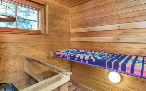 Saarijärvi: Wood, Cottage, Log Cabin, Forest, Shed, Garden Buildings, Larch, Woodland, Wood Stain