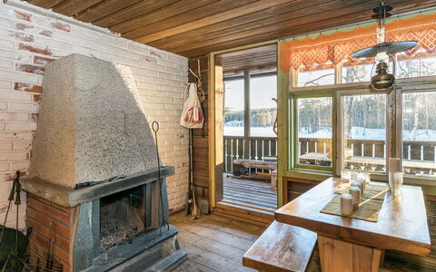 Saarijärvi: Wood, Cottage, Log Cabin, Forest, Shed, Garden Buildings, Larch, Woodland, Wood Stain