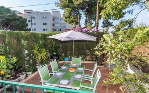 Jorge Comin: Furniture, Table, Chair, Garden, Outdoor Table, Outdoor Furniture, Patio, Shade, Eco Hotel, Kitchen & Dining Room Table
