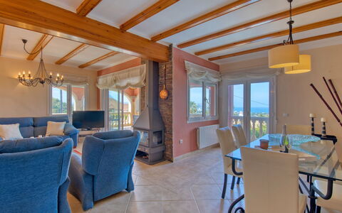 Chill Out on the Sea: Property, Room, Building, Furniture, Interior Design, Real Estate, Living Room, House, Floor, Ceiling