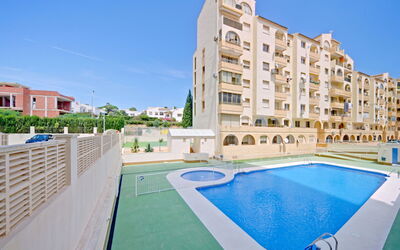 Calpe Calp 1110: Water, Plant, Building, Daytime, Property, Swimming Pool, Window, Sky, Azure, Nature