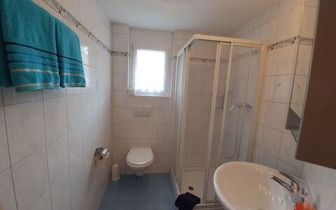 Haus Artemis: Flooring, Interior Design, Floor, Plumbing Fixture, Bathroom Sink, Sink, Ceiling, Room, Plumbing, Bathroom